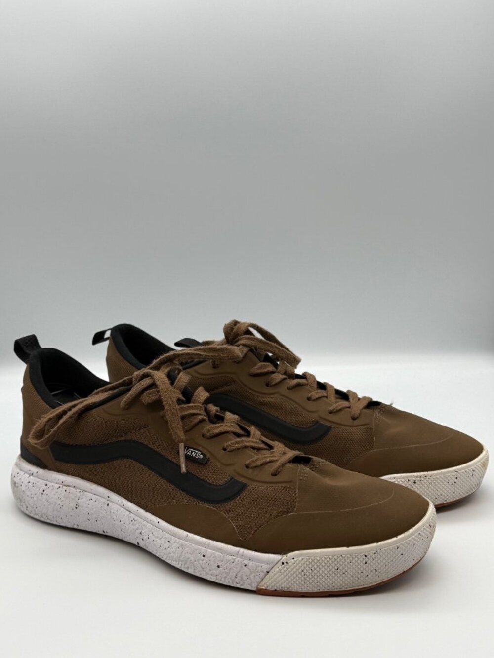 Vans UltraRange Exo Men Casual Walking Skake Shoes Sneaker UltraCush Brown Sz 11